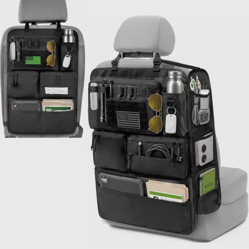 2 Pack Tactical Seat Back Organizer