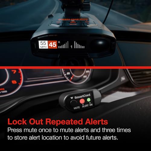 Radar Detector SmartCord Directwire with Red Light for MAX 360