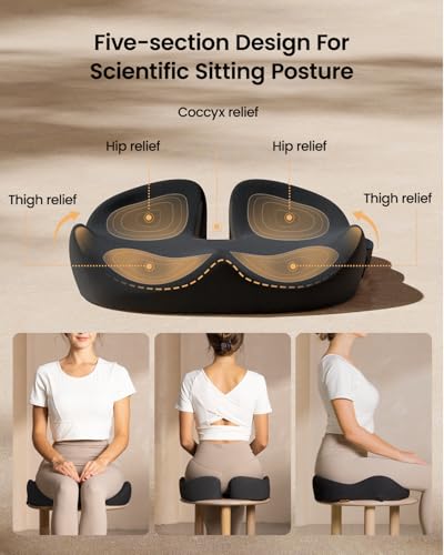 Seat Cushion Office Chair Cushion for Sciatica