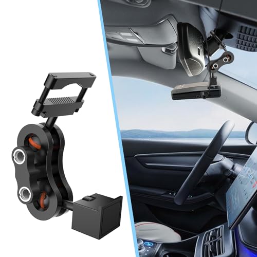 Radar Detector Rearview Mirror Rod Mount and Radar Power Cord Hardwired Kit