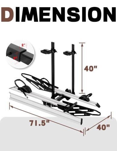Bike Rack with Ramp (2 Count)