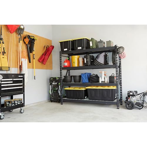 4 Tier Industrial Steel Shelving Unit