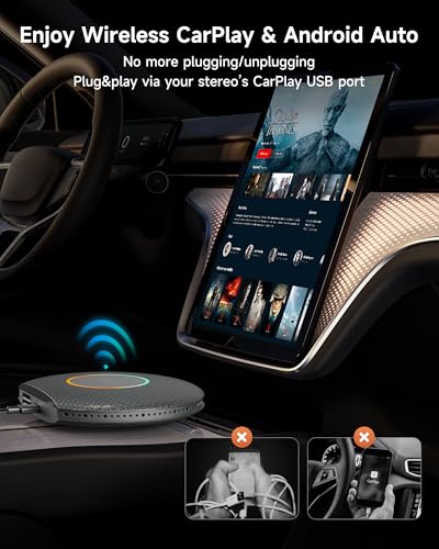 2025 Upgrade CB6 CarPlay AI Box&Android AI Box