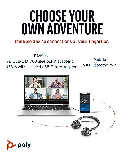 Poly Voyager 4320 UC Wireless Headset