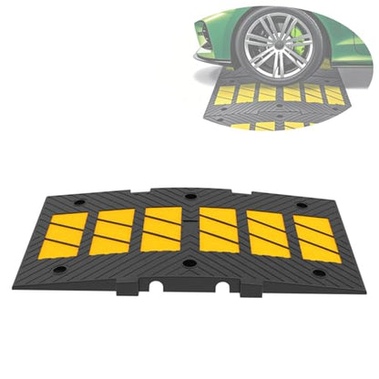 Rubber Speed Bump Middle Section 36"x20"x2" Heavy Duty 22