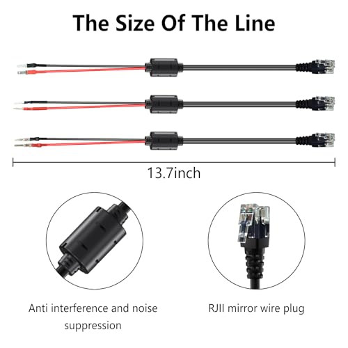 13.8" Radar Detector Hardwire Power Cord