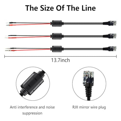 13.8" Radar Detector Hardwire Power Cord