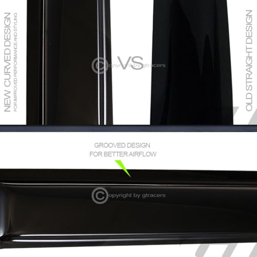 Topline Sun Rain Guard Vent Window Visors