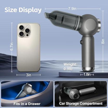 6 in 1 Mini Car Vacuum Cleaners