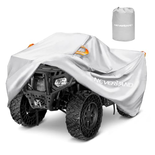 ATV Cover Waterproof Heavy Duty 4 Wheeler Cover for Polaris XL