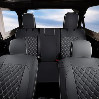 Wrangler JL Seat Covers Custom Fit for Jeep Wrangler