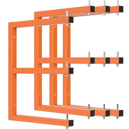 4 Pack Wall Mounted Lumber Rack (4 Count)