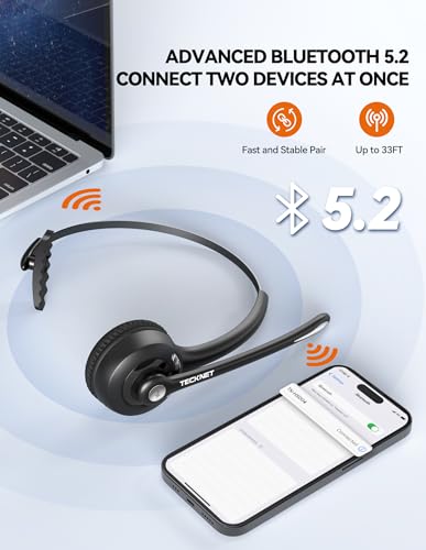 Single Ear Bluetooth Headset