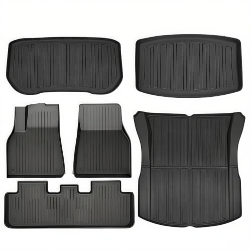 Floor Mats for Tesla Model 3 Highland 2024 (6 Count)