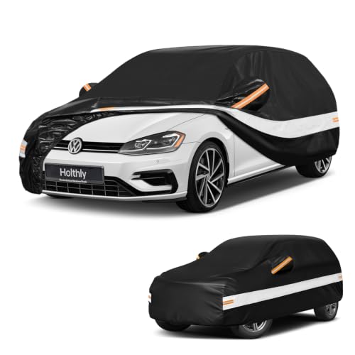 10 Layers Hatchback Car Cover Custom Fit for Volkswagen Golf