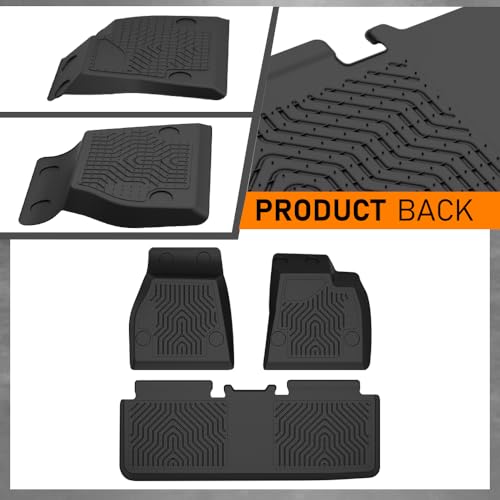 TPE Floor Mats Fit Tesla Model S 2015