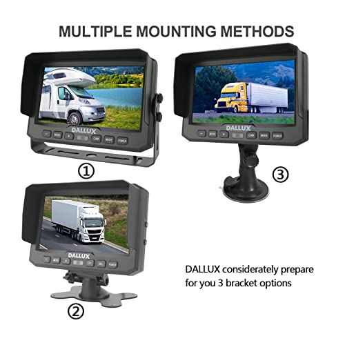 Heavy Duty Vehicle Truck Bus Backup Camera System