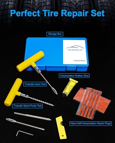 Tire Repair Kit with Plugs