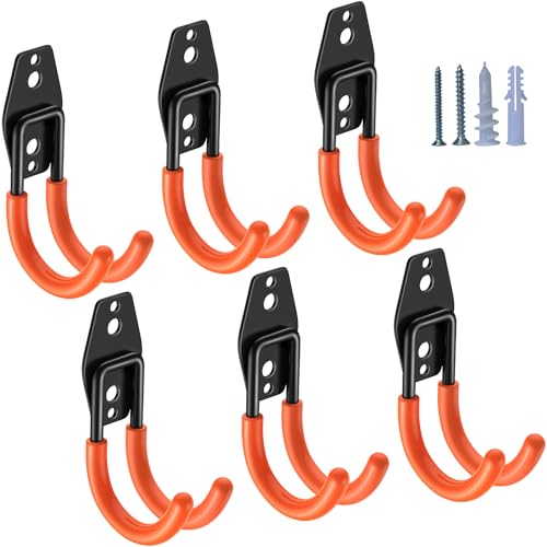 Heavy Duty Garage Hooks 6 Pack