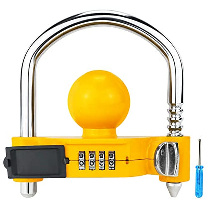 1 Pack Universal Hitch Lock with Combination Lock