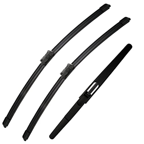 3 Windshield Wipers Set