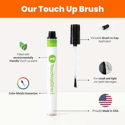 781 Sea Glass Pearl Compatible with Toyota Exact Match Touch Up Paint Brush