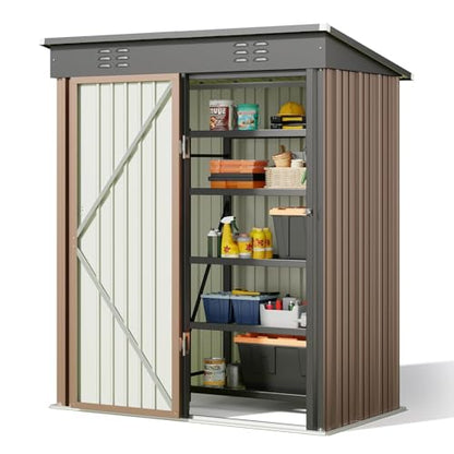 5' x 3' Outdoor Storage Shed