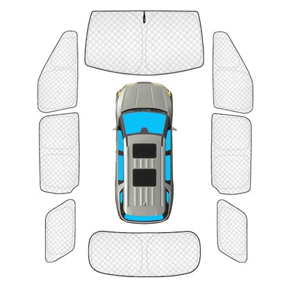 8pcs Thicken Sun Shades for Kia Carnival 2022 (8 Count)