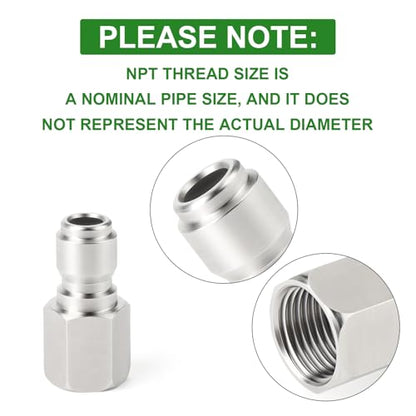 4PCS 304 Stainless Steel 3 (4 Count)