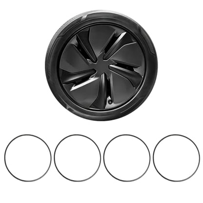 Automotive Alloy Wheel Rim Protector 19 Inch Alloy Rim Guards for Car Rims Compatible with Tesla Model 3 Model Y 19 Inch (4 Count)