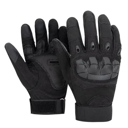 Black Touchscreen Tactical Gloves for Outdoor Protection Gloves