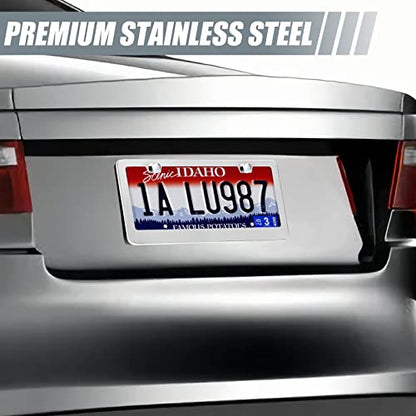 2 Pack License Plate Frames (2 Count)
