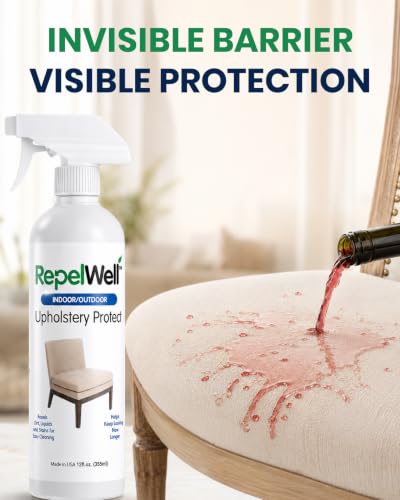 Non Toxic Fabric Protector Spray for Upholstery & Furniture (12 Fl Oz)