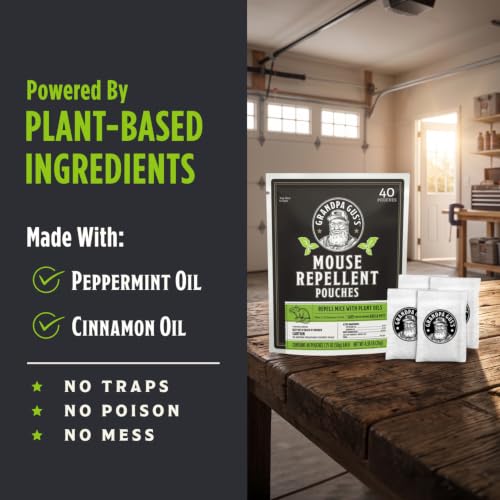 Mouse Repellent Pouches (70 Ounce)