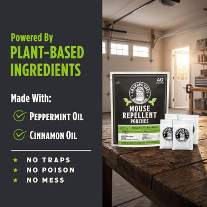 Mouse Repellent Pouches (70 Ounce)