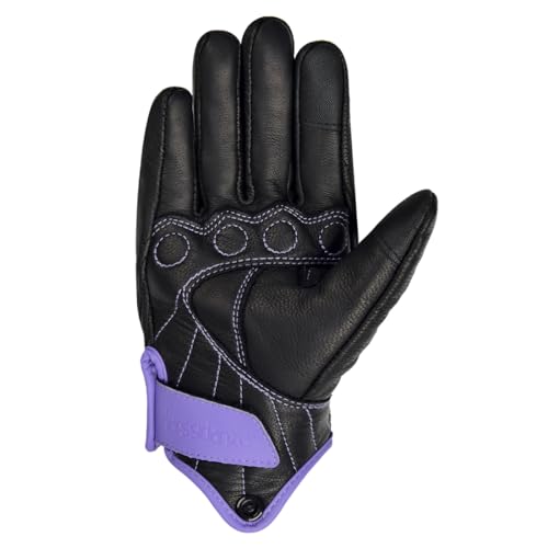 Harssidanza Woman Touch Motorcycle Racing Gloves GL016US Light Purple S