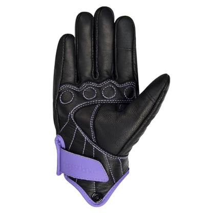 Harssidanza Woman Touch Motorcycle Racing Gloves GL016US Light Purple S