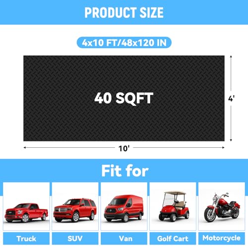 4x10 FT Garage Floor Mat