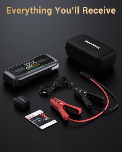 M6 4000A Jump Starter with Smart HD Display