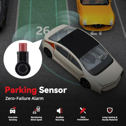 2pcs Front Rear Bumper Parking Aid Sensors for 07