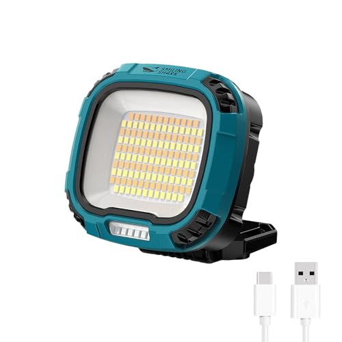 Portable Work Light with Magnetic 7500 mAh Rechargeable
