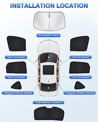 Windshield Sunshade for Mazda CX (8 Count)