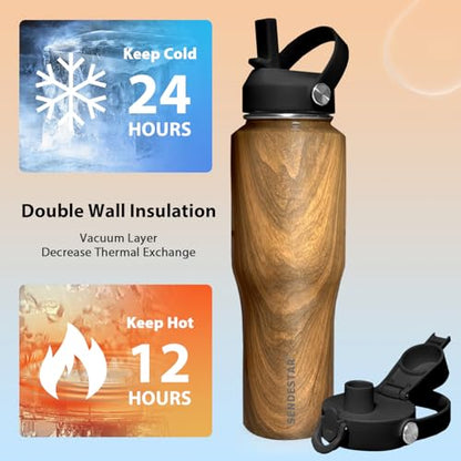 40oz Stainless Steel Water Bottle