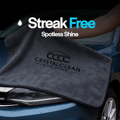 Crystal Clean XL 28x36 Slim Car Detailing Towel
