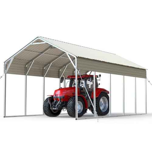 13x26 FT Heavy Duty Metal Carport