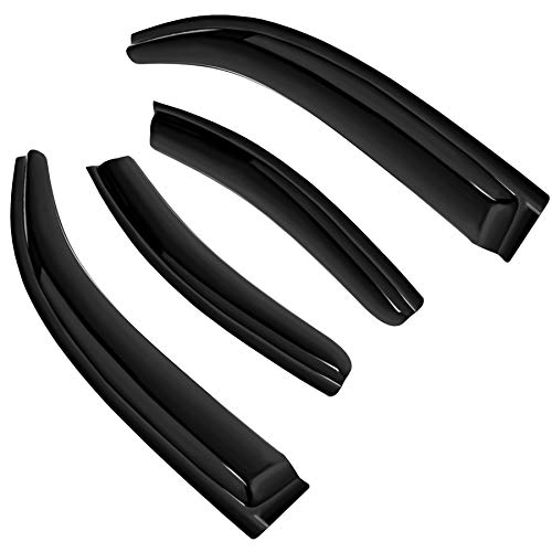 Rain Guards Compatible with Nissan Maxima 2009 (4 Count)
