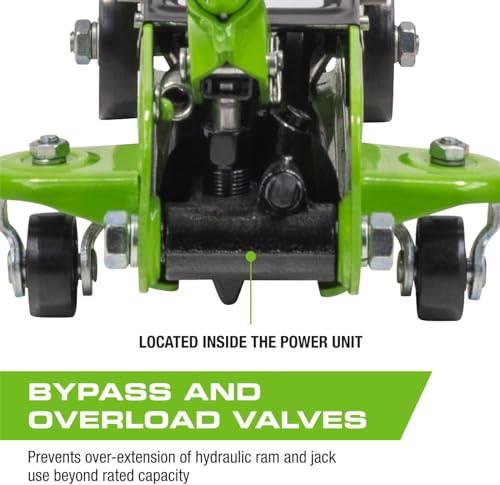 2 Ton Steel Low Profile Compact Floor Jack