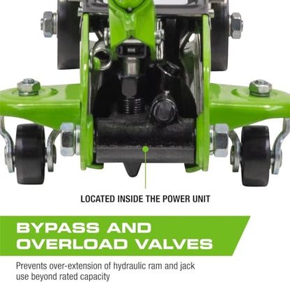 2 Ton Steel Low Profile Compact Floor Jack