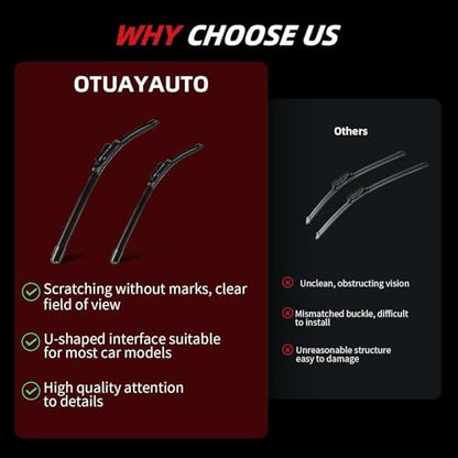 Windshield Wiper Blades (3 Count)