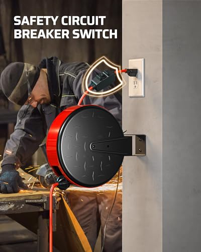 Retractable Extension Cord Reel